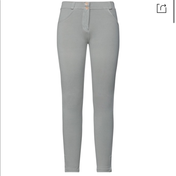 Freddy Wr.up low rise light grey pants sz XS - Picture 1 of 5